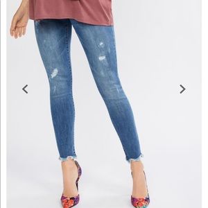 Jessica Simpson Maternity Distressed Jeans